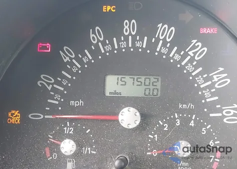 2003 Volkswagen New Beetle Gls 1.8T из США, поврежденный, VIN 3VWCD21C73M441824